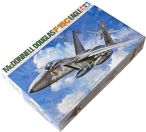 Tamiya Modelos Mcdonnell Douglas F-15C Eagle Modelo Kit