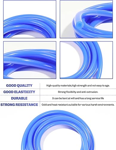 Miniatura 3 de bylikeho Tubo de vacío de 10 pies, línea de manguera de vacío de silicona de alto rendimiento, accesorios de automóvil, manguera de diámetro