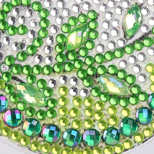 Miniatura 6 de Paquete de 2 kits de pintura de diamantes cruzados 5D DIY pintura de diamante Cruz de forma especial kit de arte de diamante mariposa pájaro