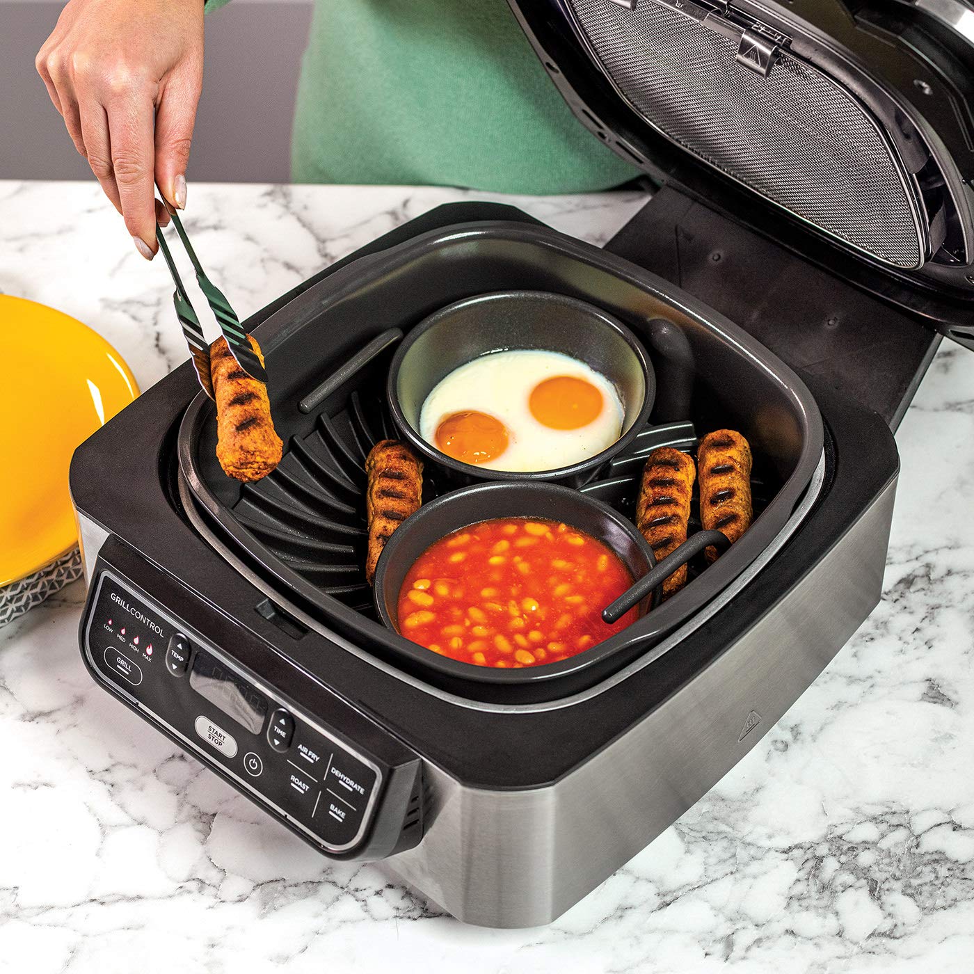 Image secondaire de Récipient rond anti-adhésif officiel Ninja [4141J301UKE], Noir