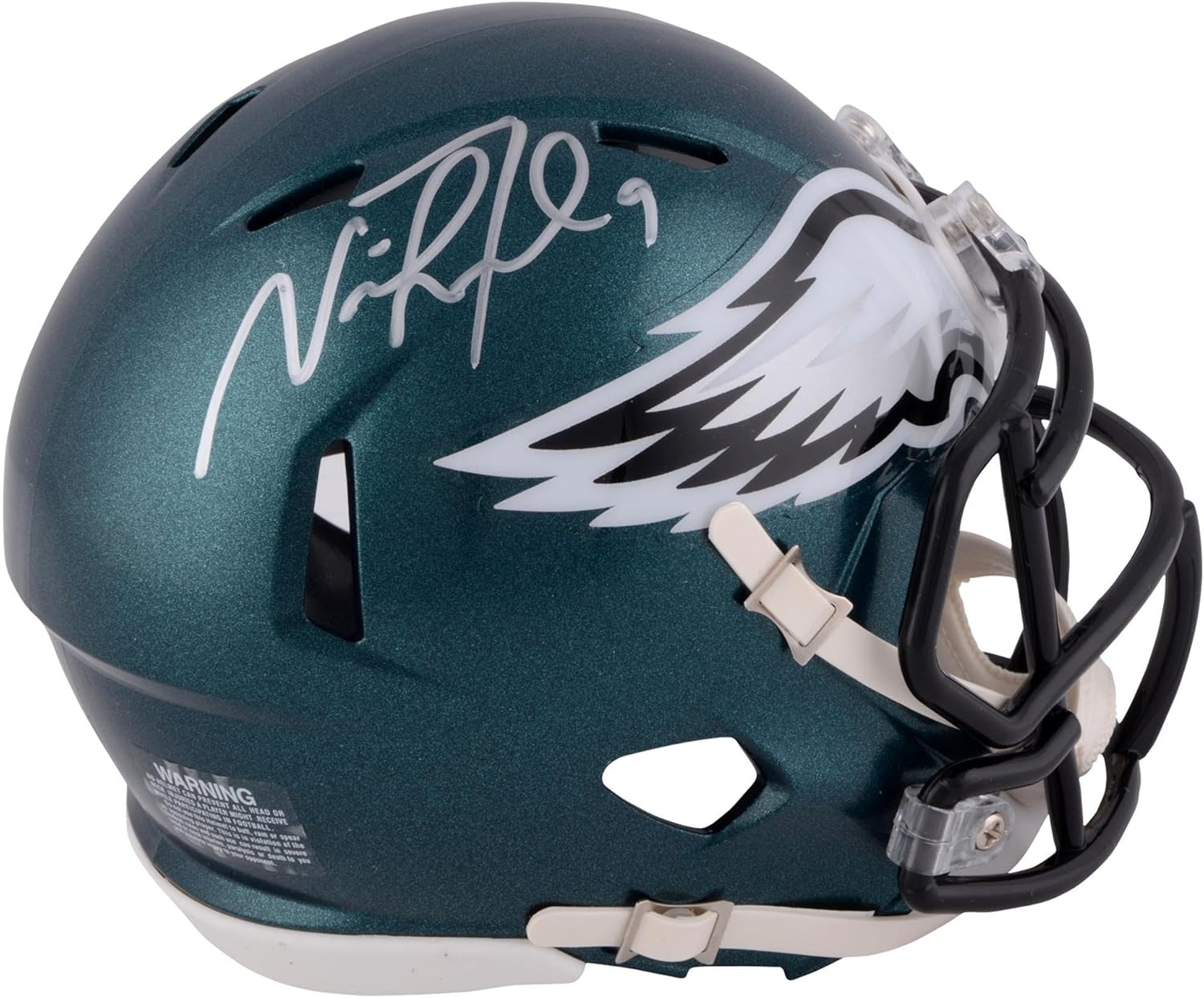Nick Foles Philadelphia Eagles Autographed Riddell Speed Mini Helmet - Autographed NFL Mini Helmets