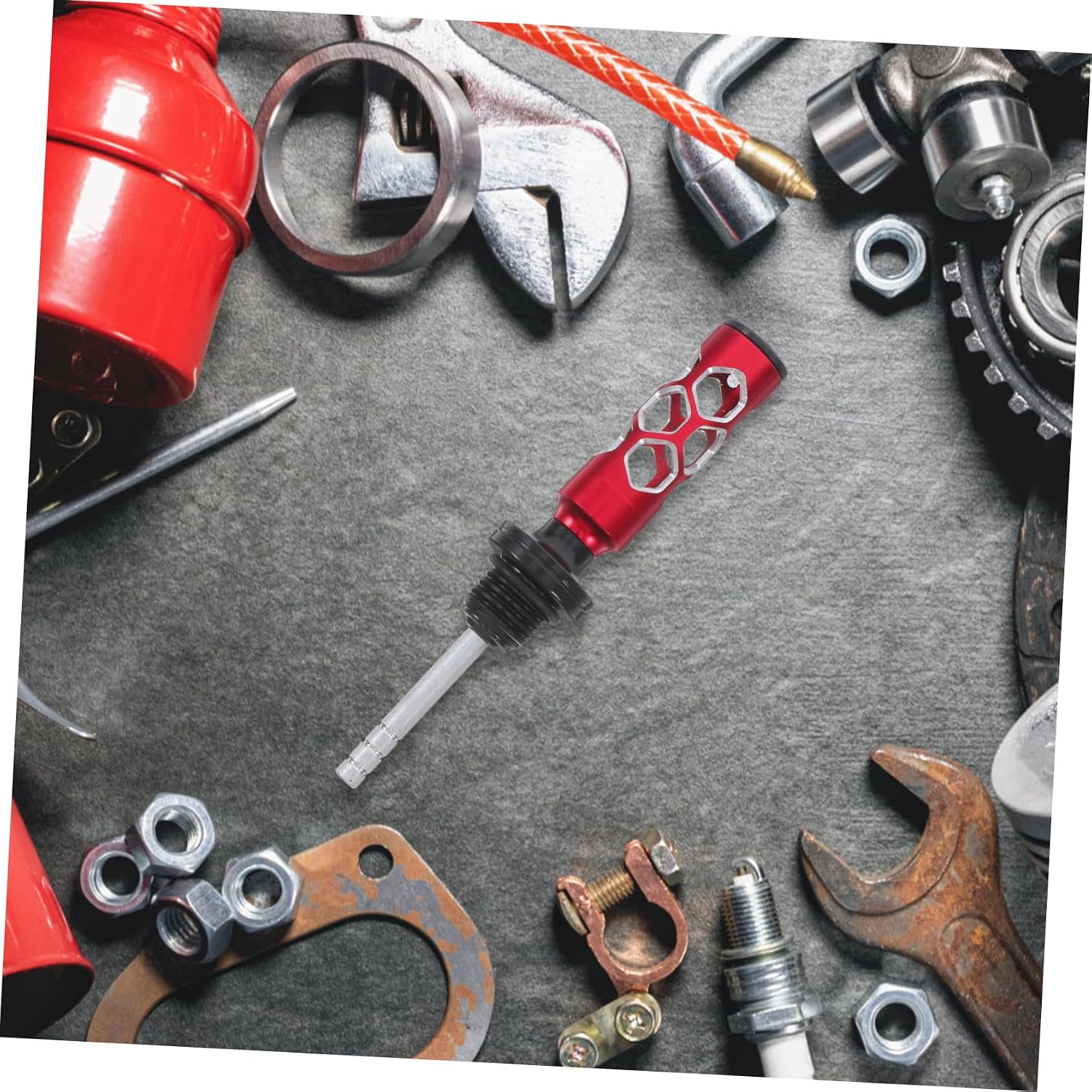 MAGICLULU Motorcycle Oil Dipstick Replacement for Engine Oil Level Robust Easy Installation Wide Compatibility