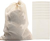 Vista 1 de Paquete de 12 bolsas de sopa reutilizables, bolsa de filtro de especias para alimentos de cocina, 10 x 8 pulgadas