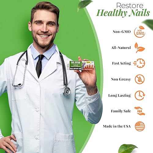 Miniatura 4 de Vital Synergy Solución de reparación de uñas de aceite de árbol de té natural, tratamiento de uñas para uñas de los pies y uñas de los pies,