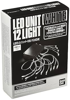 BANDAI - ３６個入り　バンダイスピリッツ 発光ユニット 白 2灯式 1カートン 36個入り バンダイスピリッツ 発光ユニット 白 2灯式 1