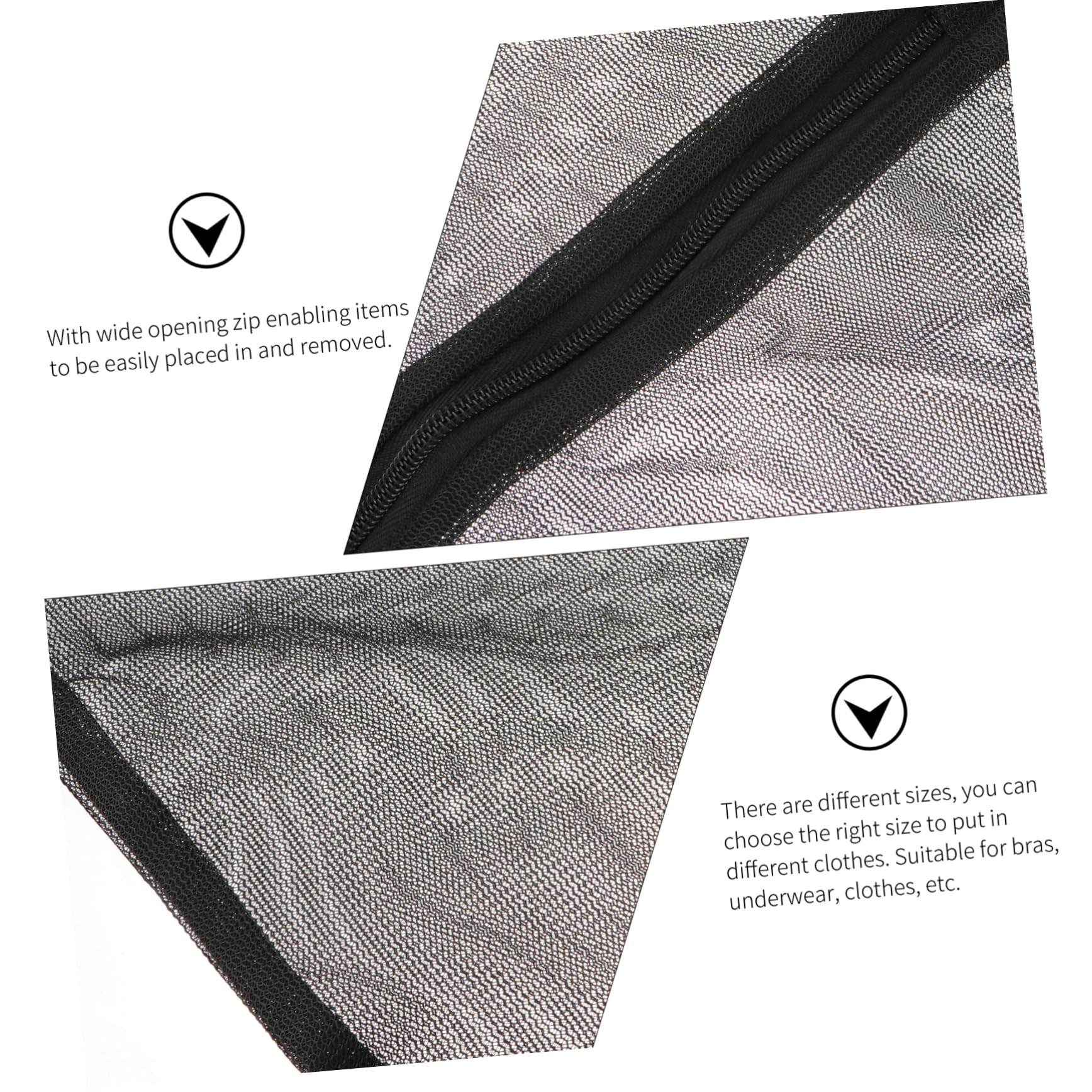Cabilock 9piezas Bolsas De Lavandería Reutilizables De Gran Juego Lavado De Malla Para Ropa Interior Suéteres y Ropa De Cama Protección Lavado Lavadora Para Viajes y Hogar