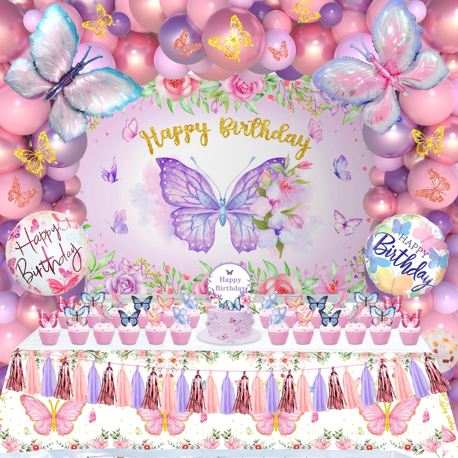 L BUTTON BUTTERFLY BOA ｜birthdaybash L BUTTON BUTTERFLY BOA ｜birthdaybash Amazon.com: BANBALLON