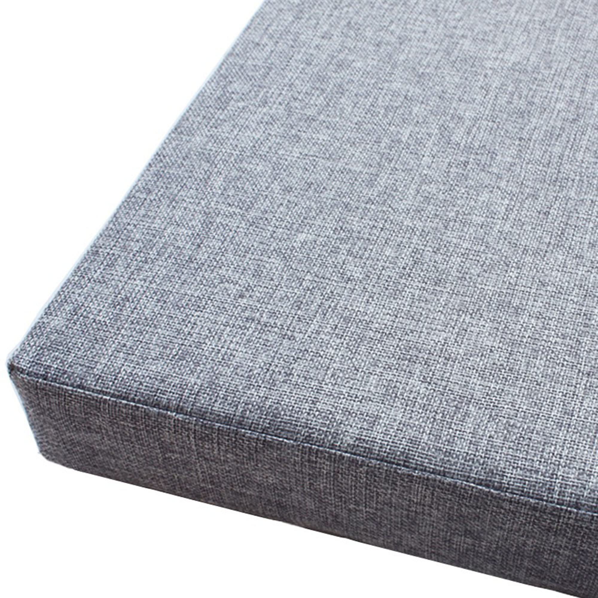 Coussin de banc amovible pour supprimer la douleur des assises dures en bois