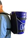 Spinnaker Collection - Five Gallon Bucket Backpack - Cooler, Hunting, Apple Picking, Baseball, & Ice Fishing Bucket Organizer - Universal Backpack Straps & Pocket To Turn Your Load Into A Back Pack gallery image
