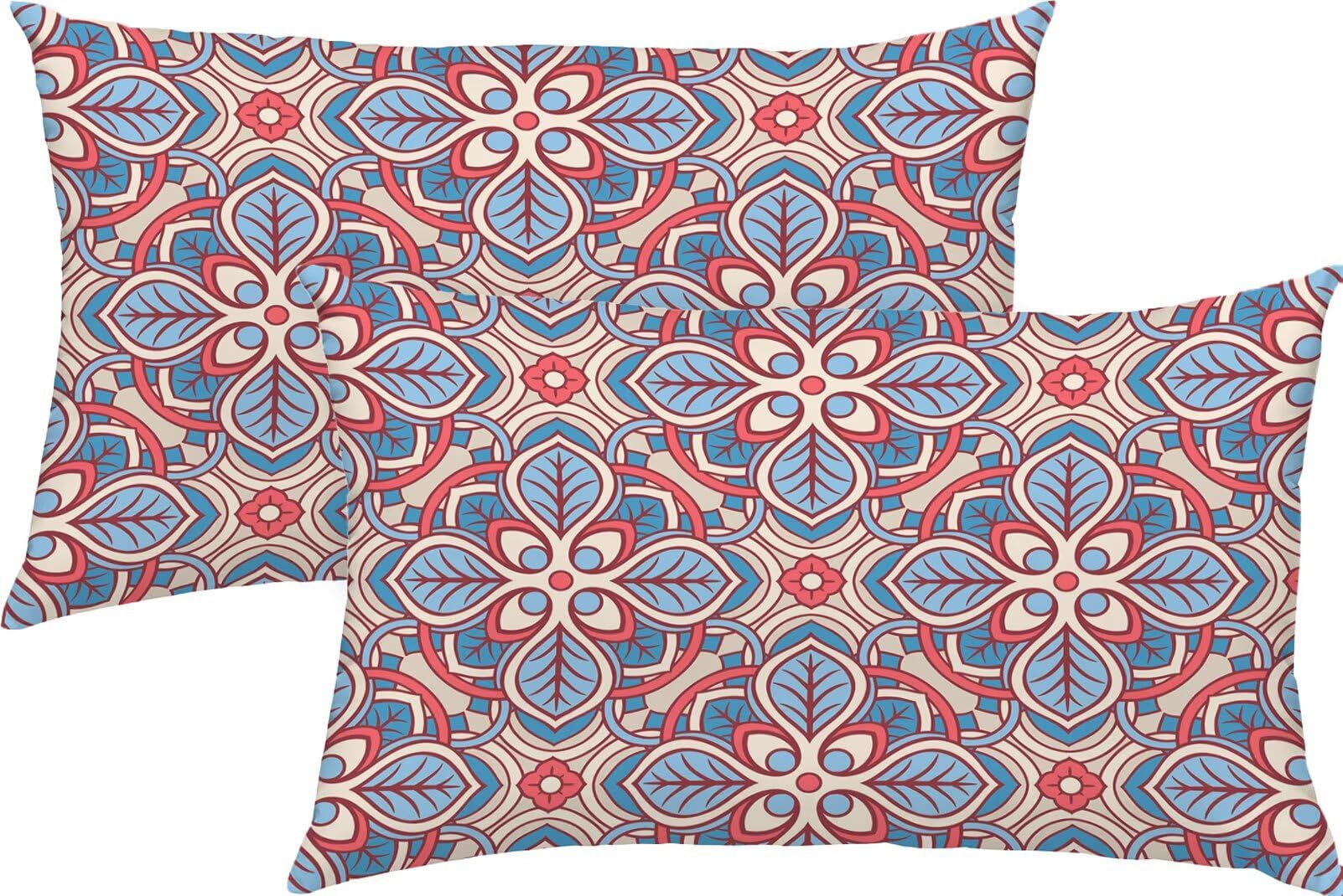 Poszewki na poduszki 60x80 cm retro boho poszewki na poduszki prostokątne E