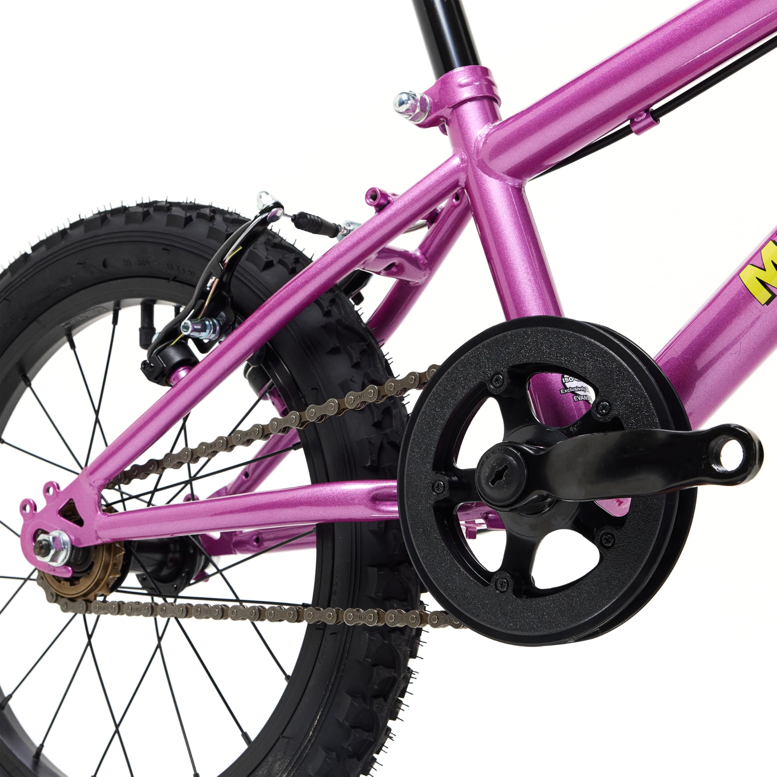 Muddyfox Kids Trail Bike 16 inch Single Speed Lightweight Steel Frame V-Brakes Pink Aged 4-6 Sports & Outdoors