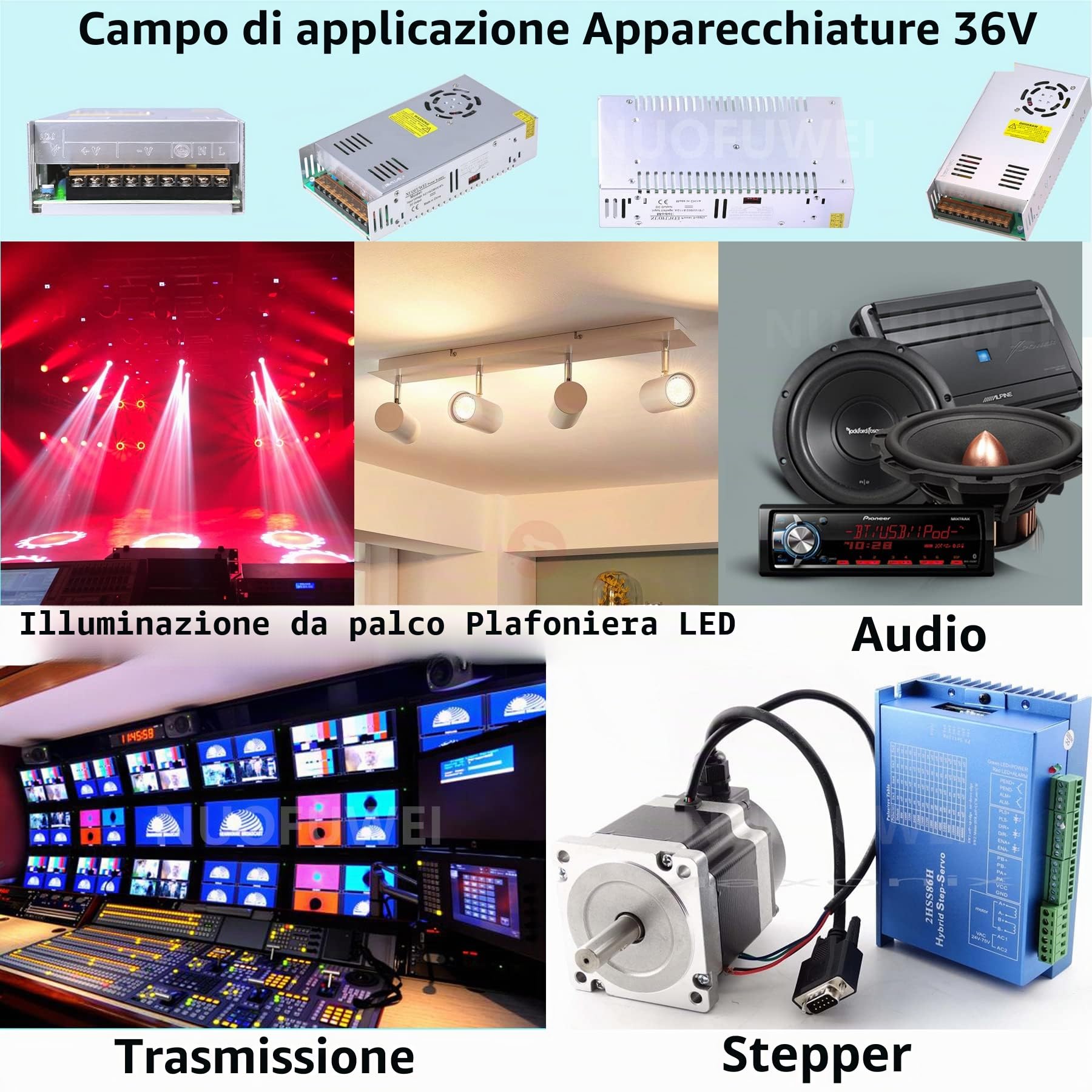 DC 36V 16.6A 600W Alimentatore Trasformatore 230V/110 AC to DC 36V 600Watt Interruttore Alimentatore Per 36V 600W Winch Car Jack Monitor LCD Telecamera Sicurezza CCTV Auto Stereo e Più Dispositivo 36V