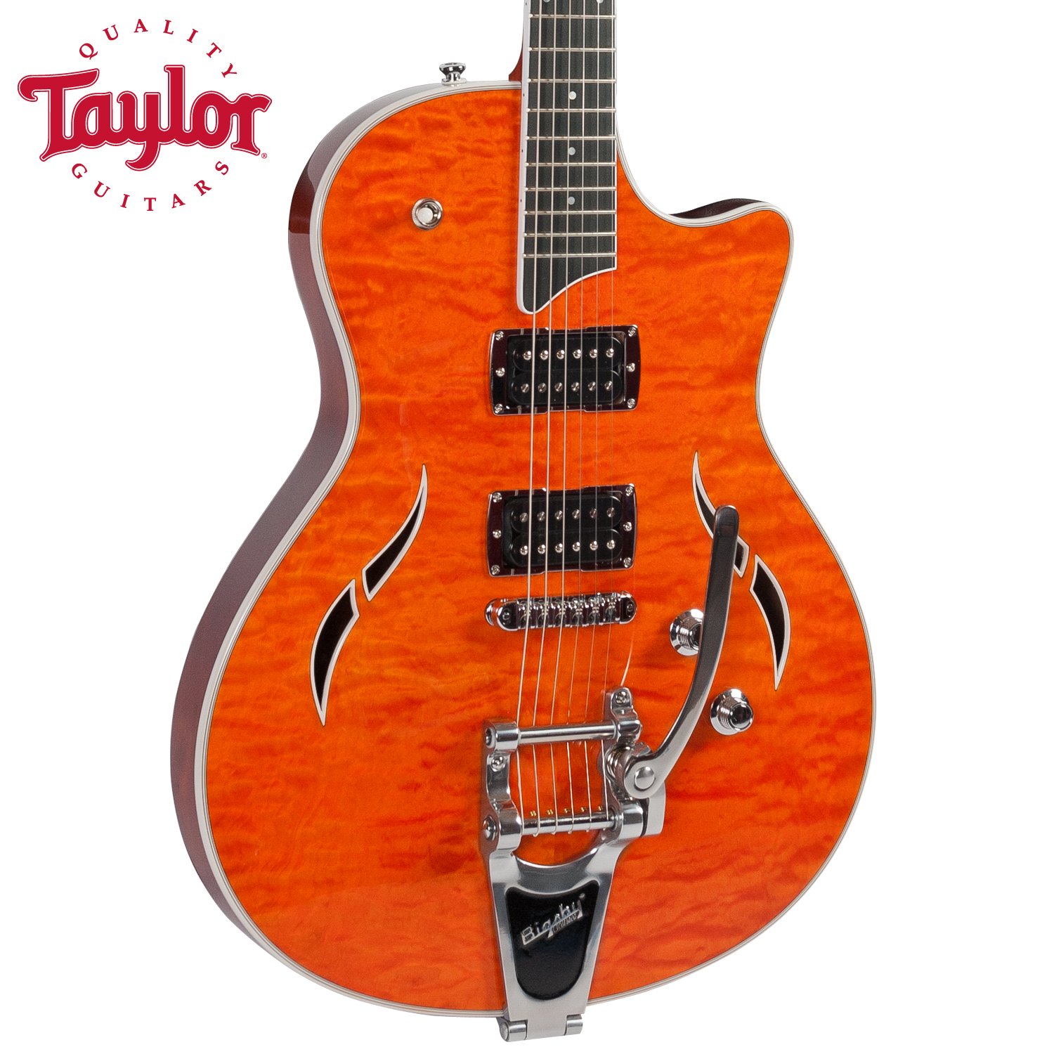 Taylor Guitars JB-T3 Electric Guitar with Deluxe Brown Hard-Shell Case