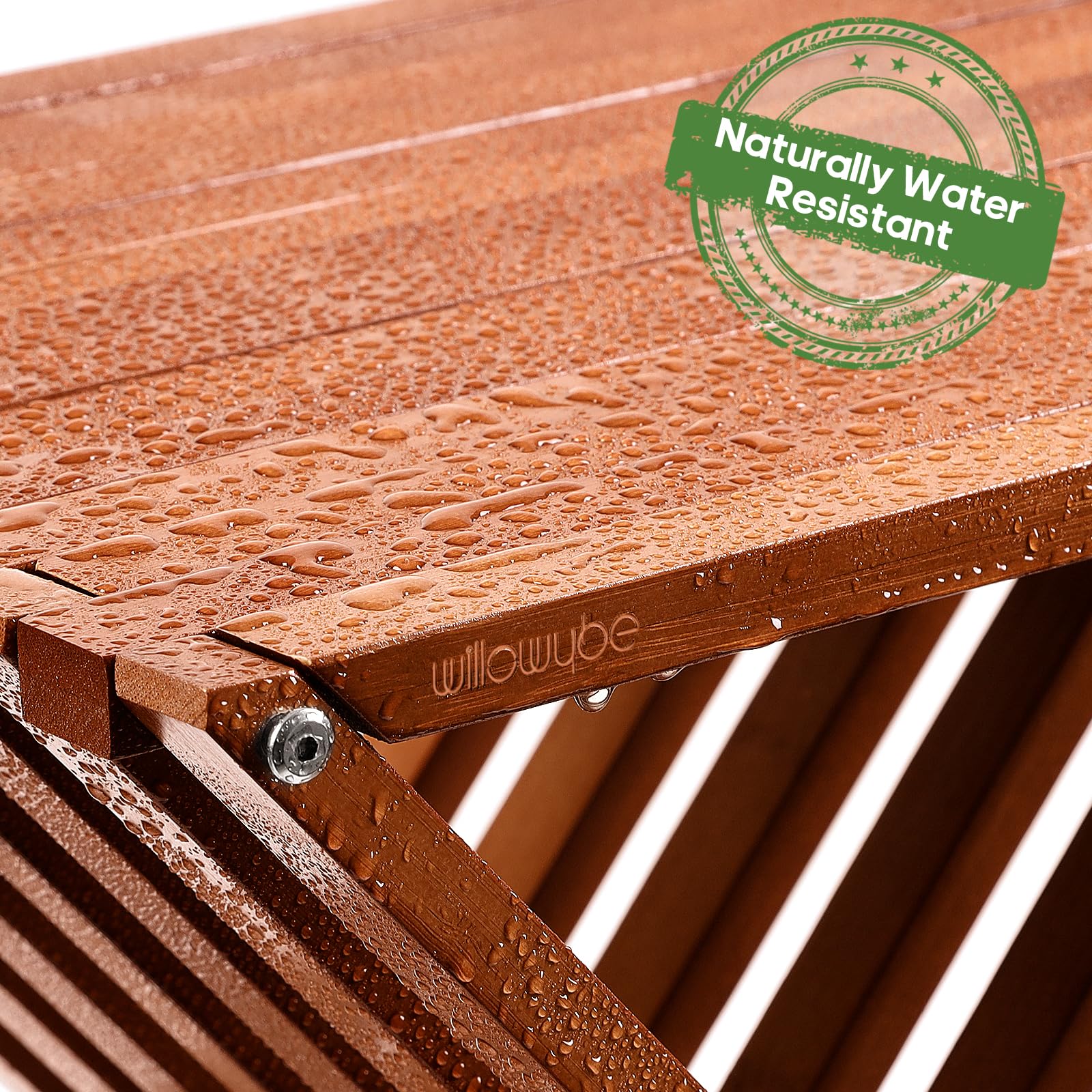Sedia in legno per sauna