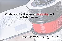 Vista 8 de 3D Lasers Lab - Soporte de pared para mando de Xbox One, Microsoft, fácil de instalar, tira de comandos de 9.8ft incluida