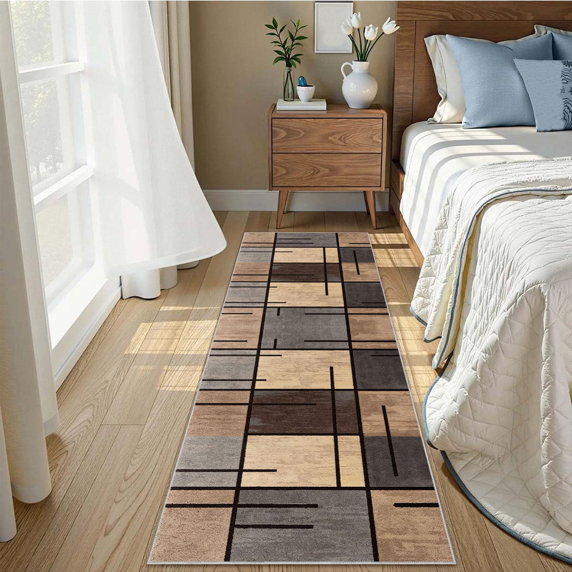 Tapis Couloir Antidérapant Long Rug 60 x 450 cm