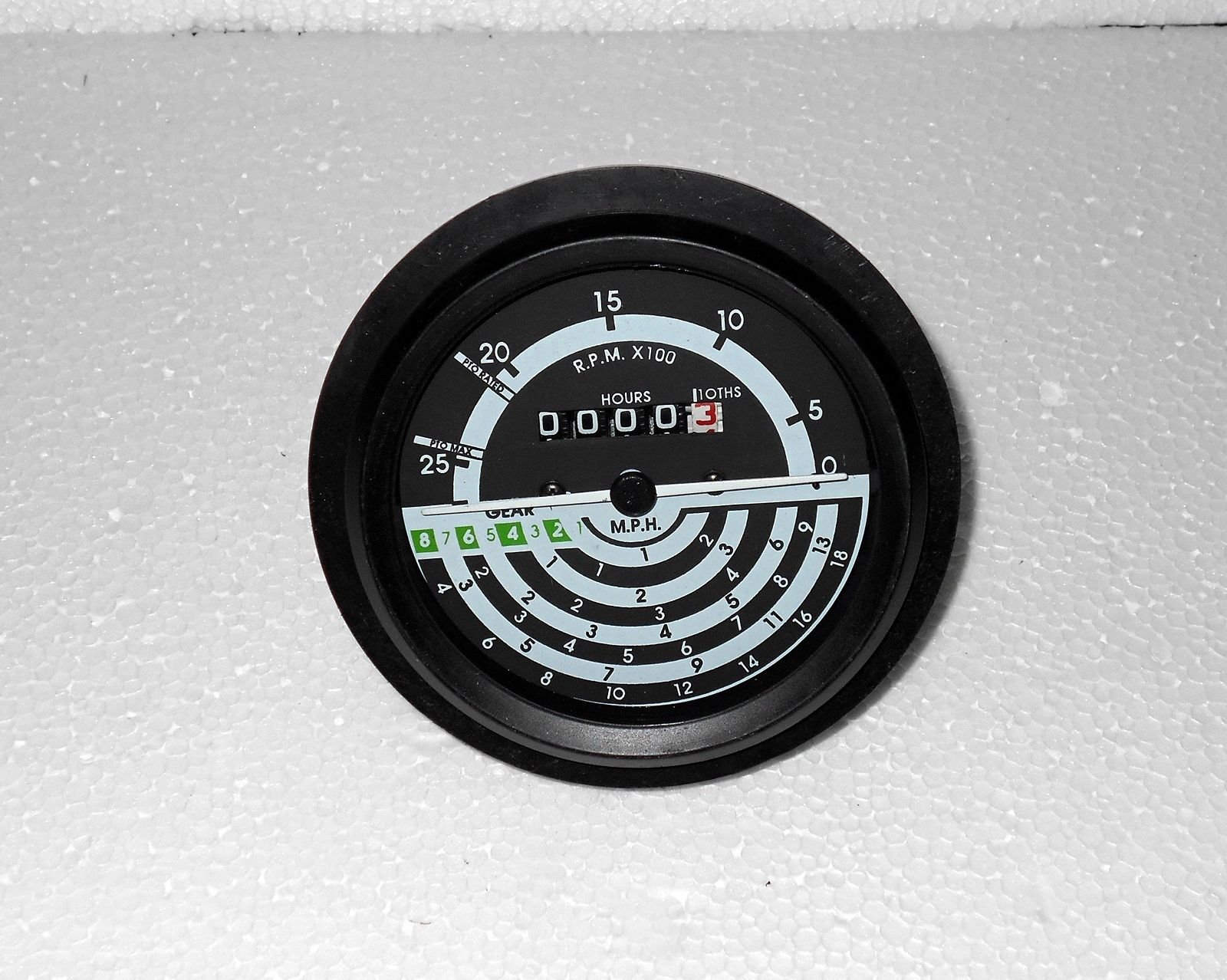 Tacómetro de 8 velocidades compatible con tractores John Deere modelos 1030 1130 1630 1830 2030 2130