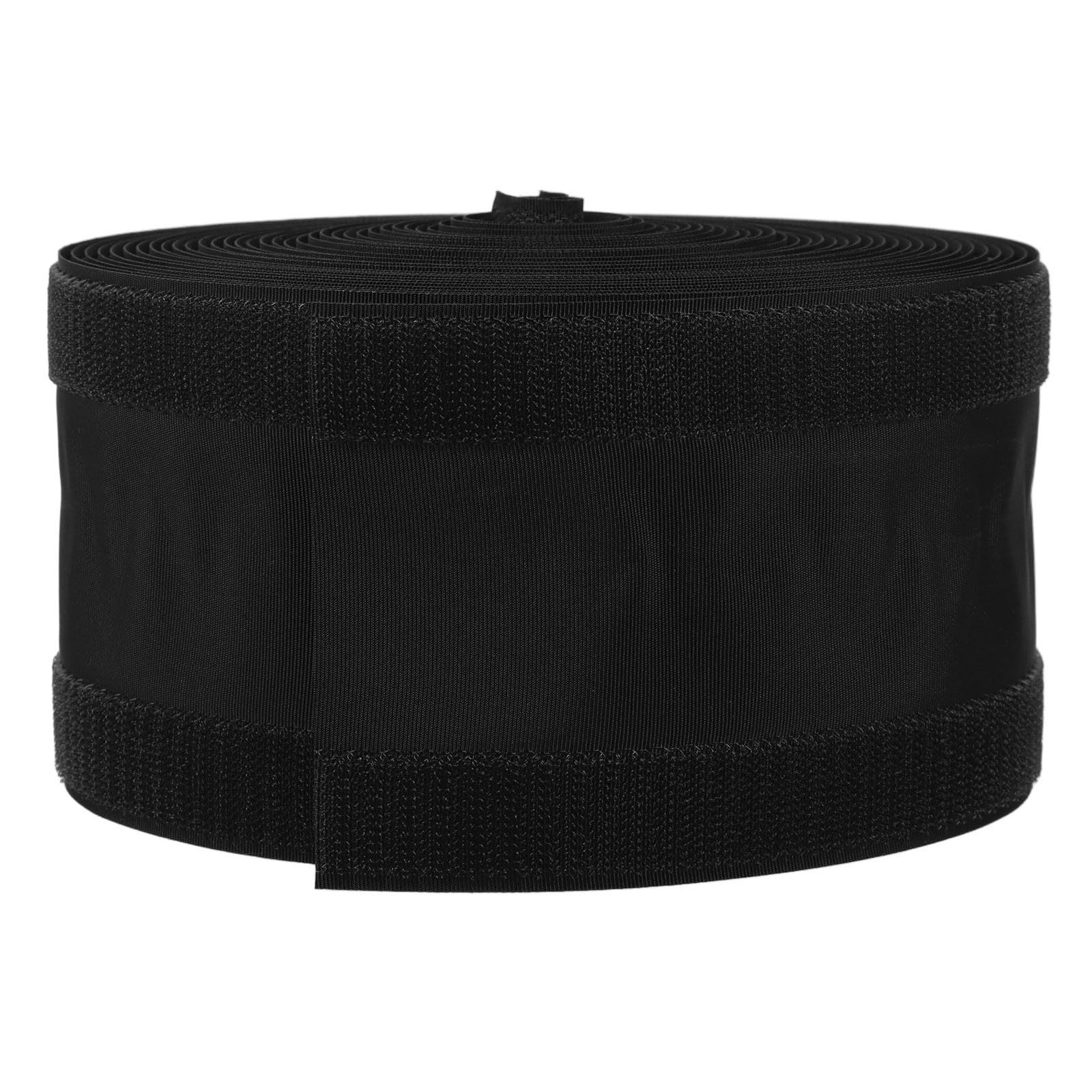 Protector de cable de suelo MAGICLULU de poliéster flexible con cierre de gancho 8