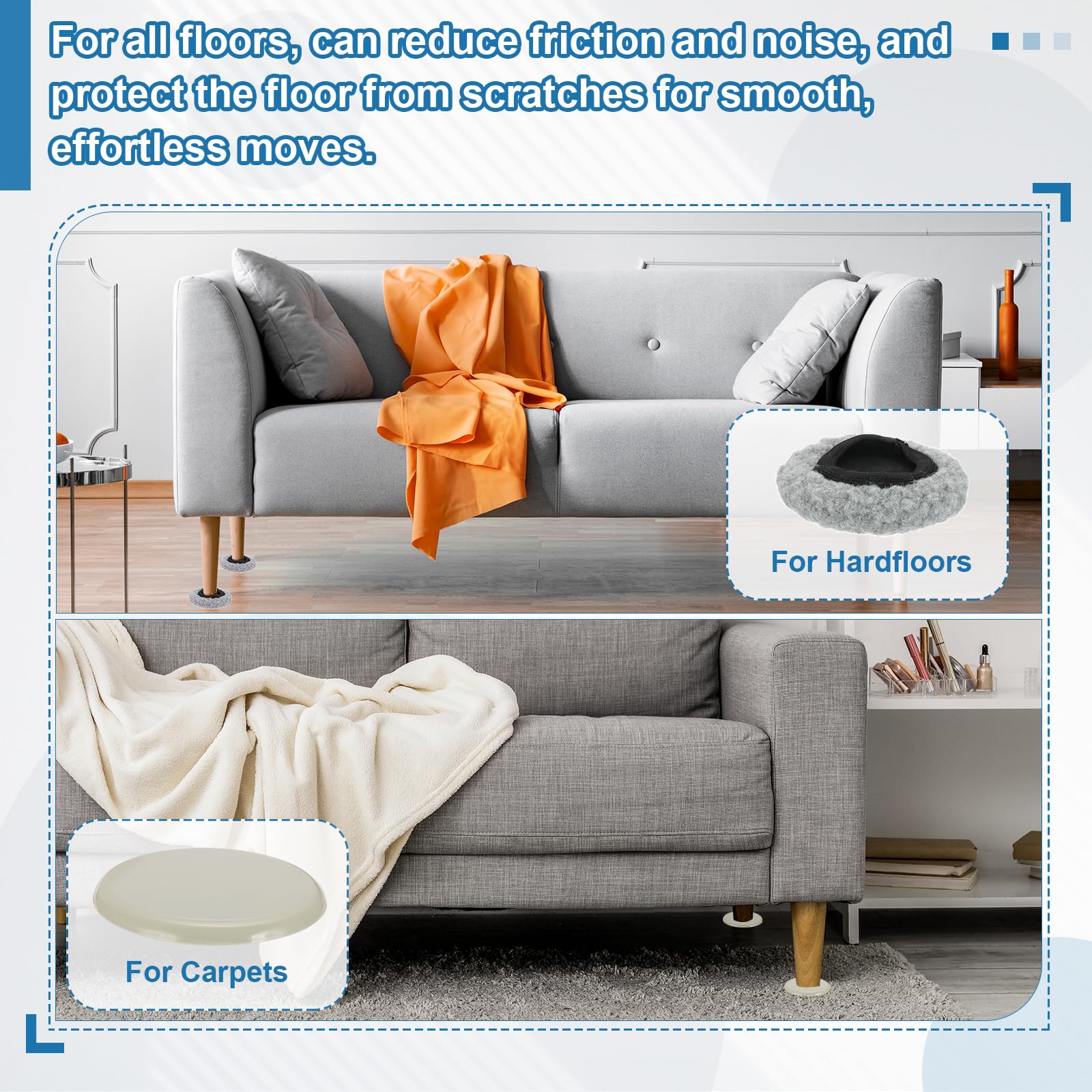 PATIKIL 3.5'' Furniture Sliders - Image 4