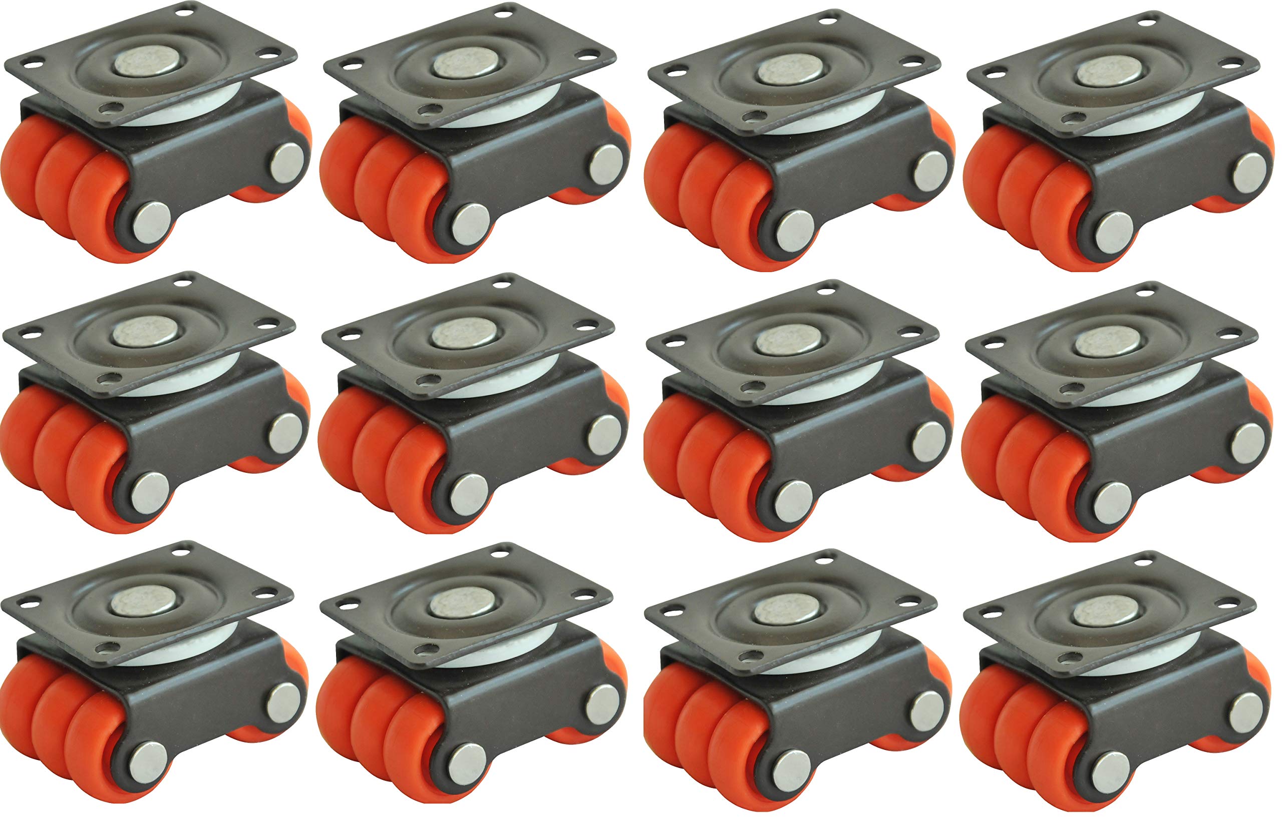 Ackwheel Baby Moving Sixer Castor Wheel - Wheel Size: 20mm - 12Pcs. A-76 (360
