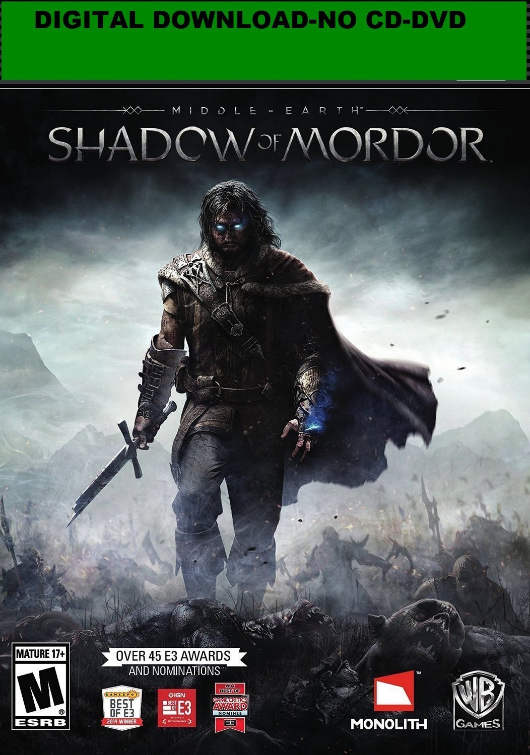 Middle-earth: Shadow of Mordor (PC Code) (B019XUDEHI) Amazon Price History, Amazon Price Tracker
