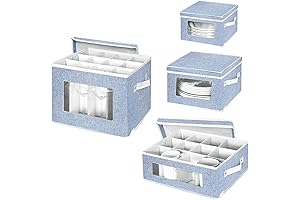 Protective China Storage Cases for Safe and Secure Dish Packing