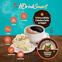 Vista 74 de Smart Sips, Pumpkin Spice Cinnamon Roll Coffee, Medium Roast, Gourmet Flavored Coffee Single Serve Pods for Keurig K-Cup Brewers, 24 Count