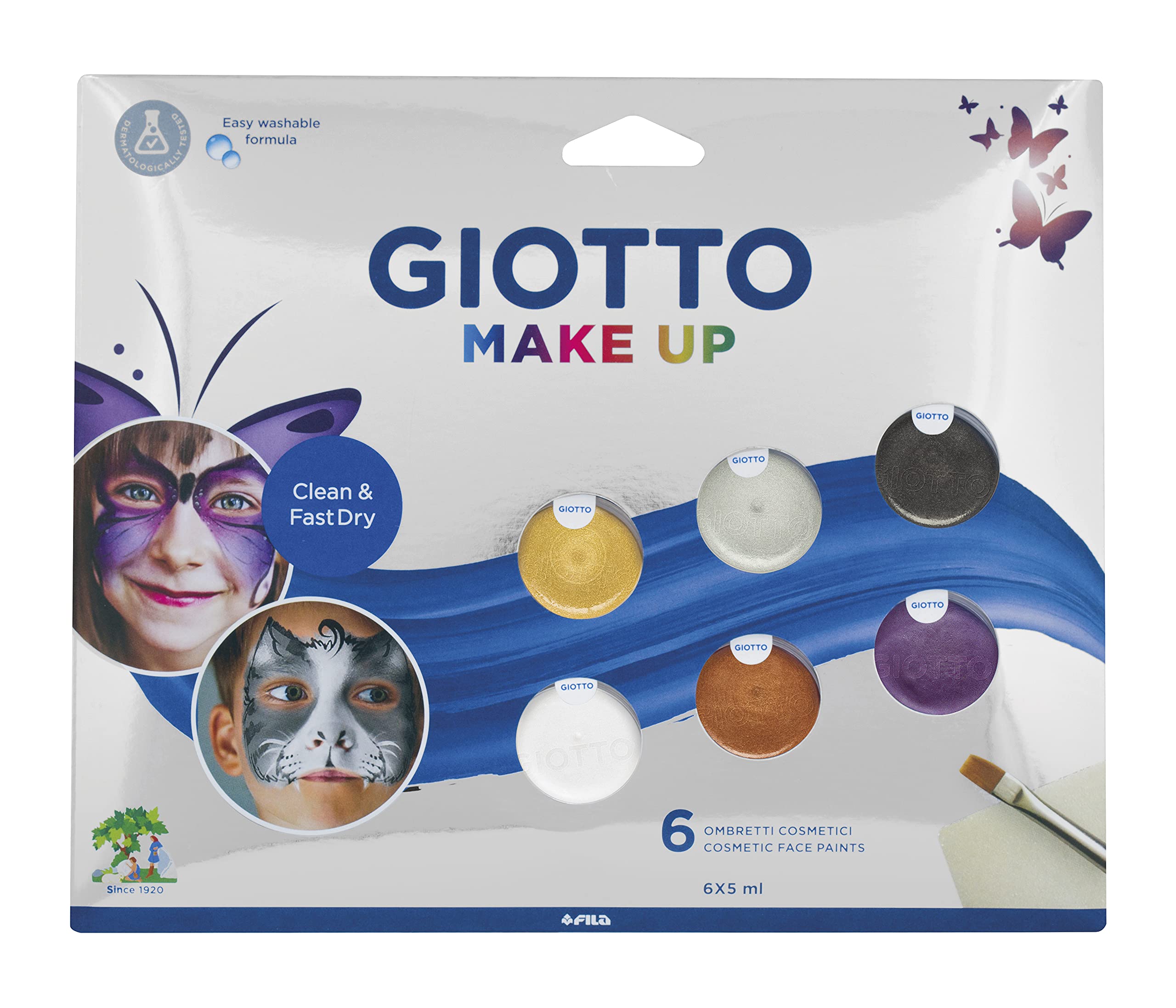 Giotto Make Up, Pinturas faciales cosméticas