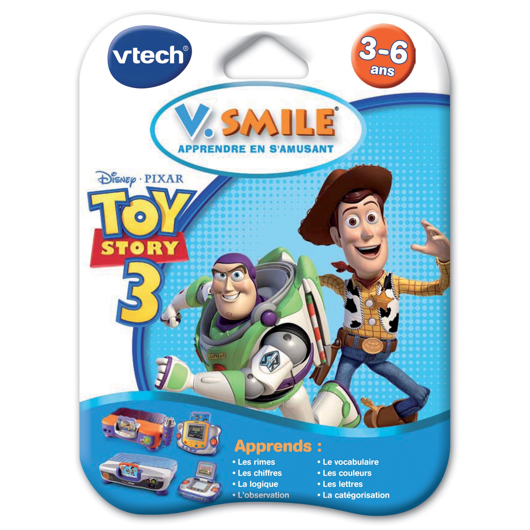 VTech - Cartouche de jeu V.Smile (Motion) Toy Story 3 - 84425