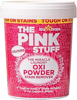 Stardrops The Pink Stuff Oxi Powder Stain Remover Colours - 1kg