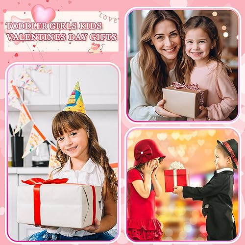 Miniatura 4 de Bolso bandolera para niñas pequeñas, regalos para el día de San Valentín para niños y niñas, regalo de cumpleaños para niños, hija, hermana, niña,