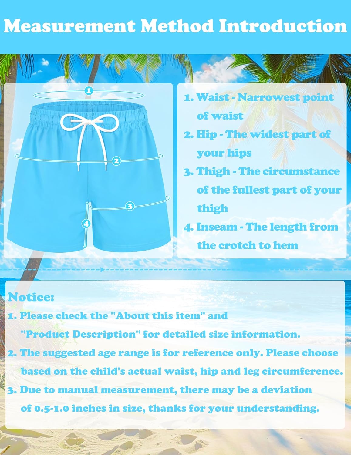 Sarfel Boys Swim Trunks with Compression Liner Kids Swimsuits Boys Bathing Suit Kids Board Shorts Teen Boy Quick Dry Shorts