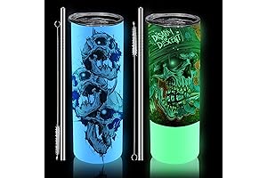 Sweet Grain Glow-in-the-Dark Clear Sublimation Cups 2 Pack