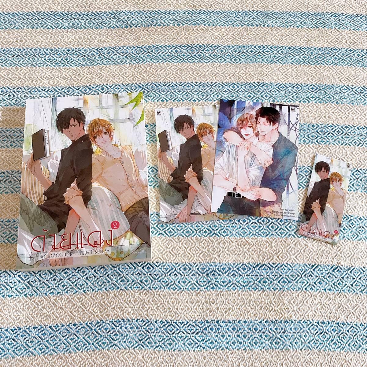 Amazon.co.jp: 3点セットRed Thread 上下巻＋番外編＋ミニ小説 UWMA  