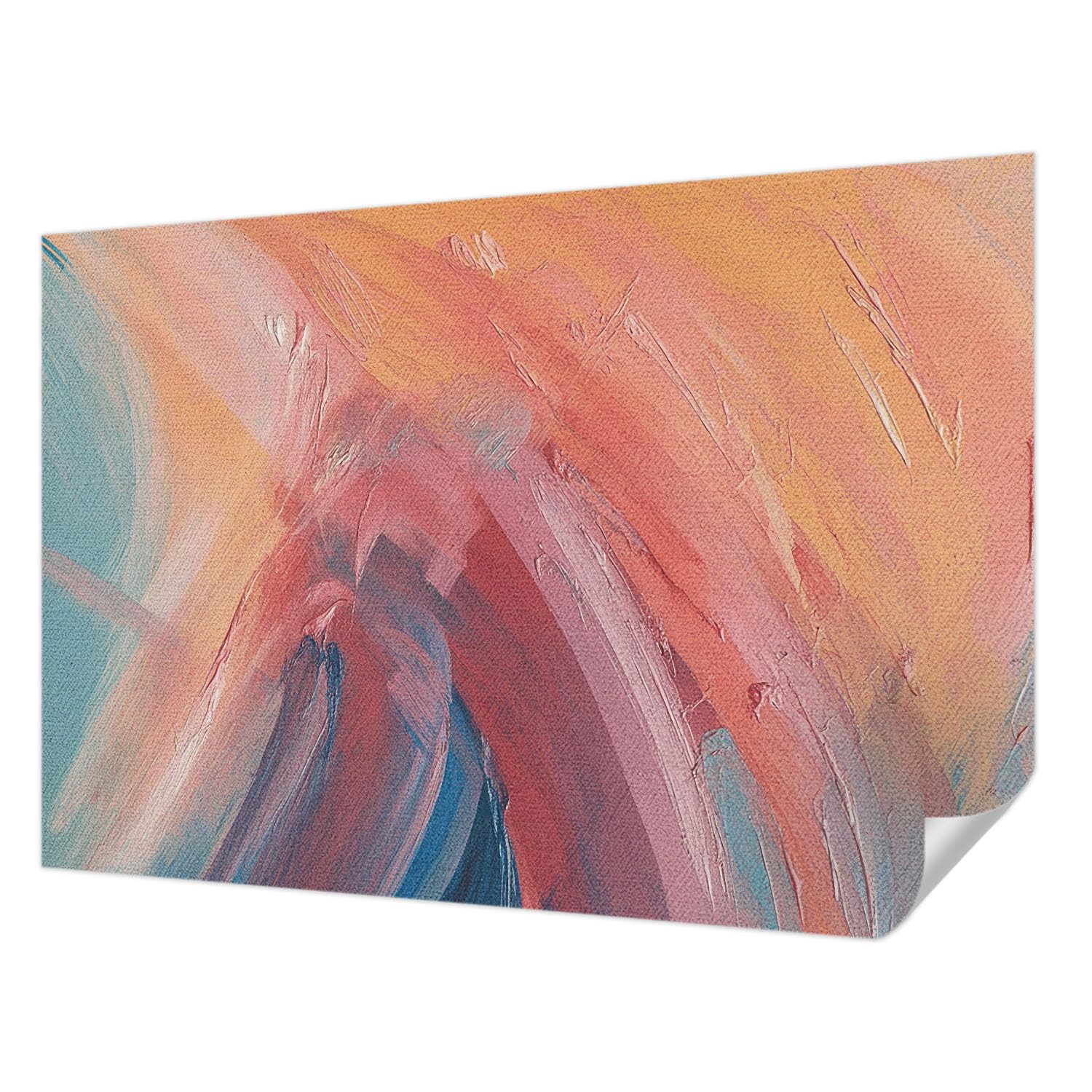 Papier peint auto-adhésif pour chambre moderne Tulup explosions colorées