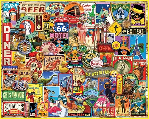 White Mountain Puzzles - Potpourri - Rompecabezas de 1000 piezas