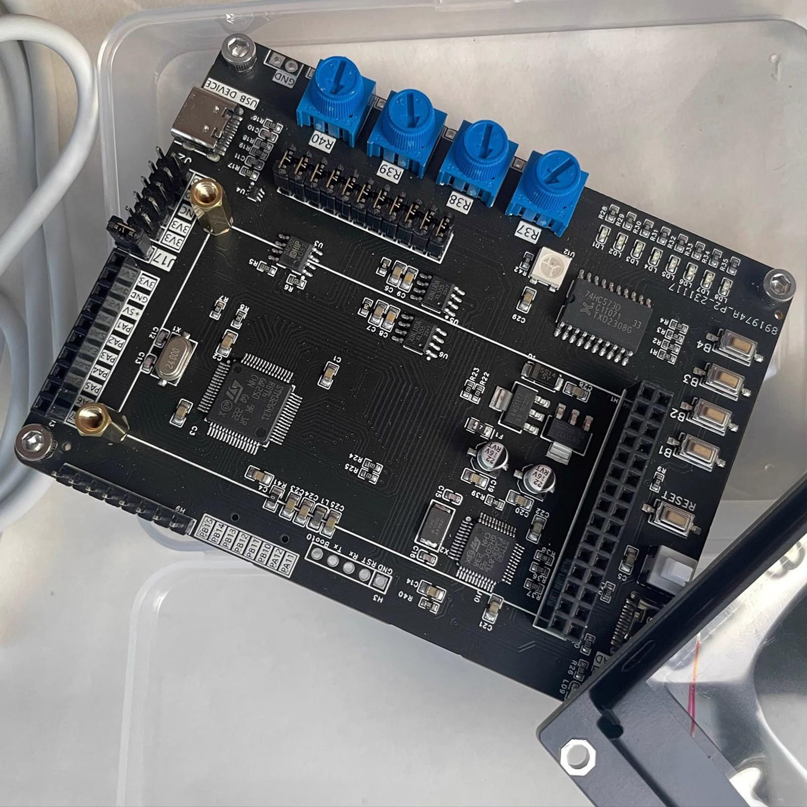 Scheda di sviluppo per Debugger Blue Bridge Cup DAPLINK, LCD da 2,4" e scheda debugger ad espansione extra