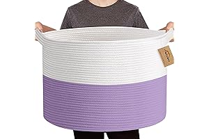 Ample Purple Rope Stash Basket