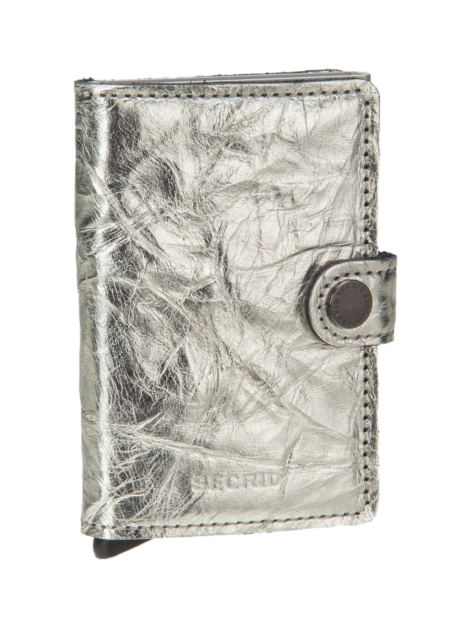 Secrid Wallets Miniwallet Crunch 10 cm - Argenté