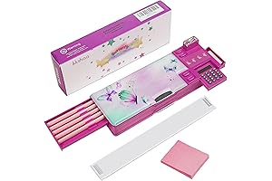 Pop Up Pencil Case for Girls in Butterfly Shape