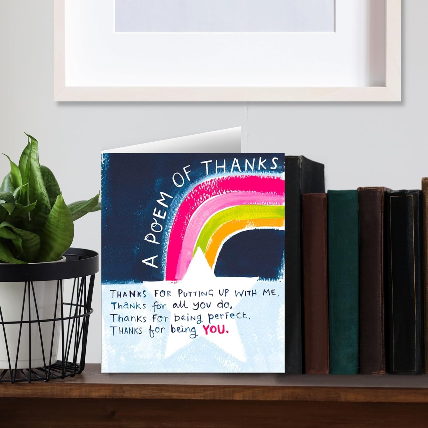 Emotional Rescue THANK YOU, Perfect, Paper Salad. THANK YOU CARD