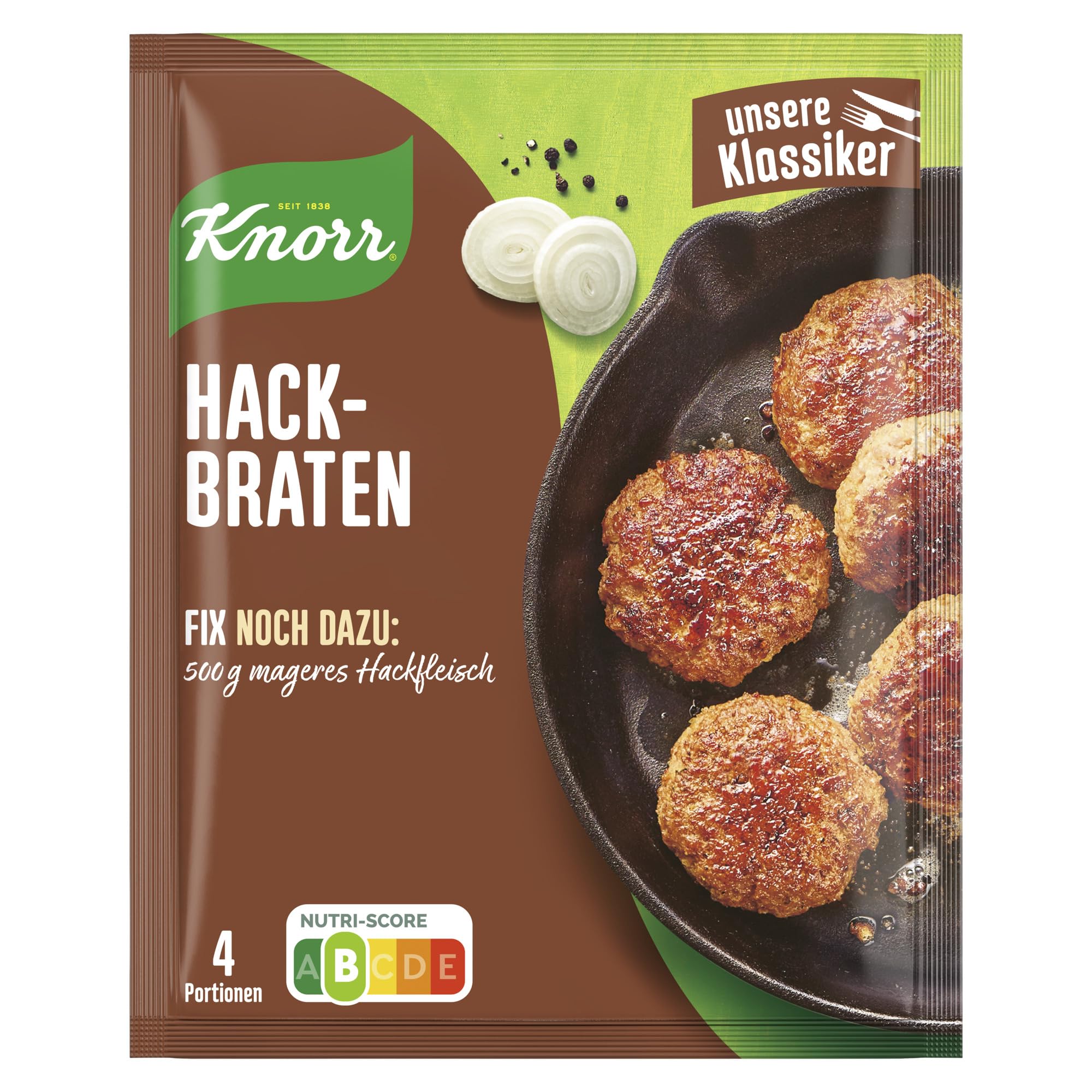 Knorr Fix Würzmischung Knuspriges Brathähnchen für ein leckeres Fleischgericht mit natürlichen Zutaten 28 x 29 g