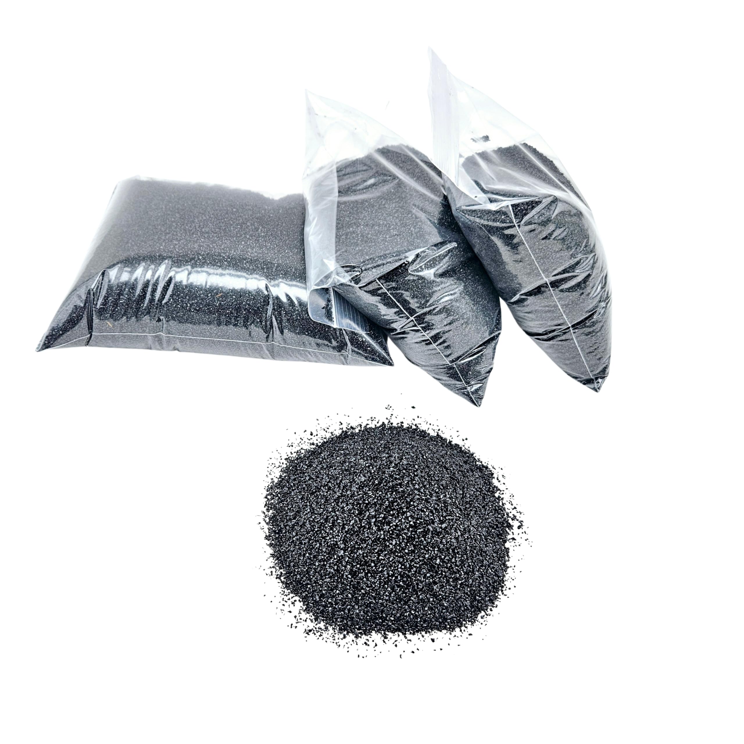 Lifegard - Sabbia per acquario, 4,5 kg, colore: Nero satinato