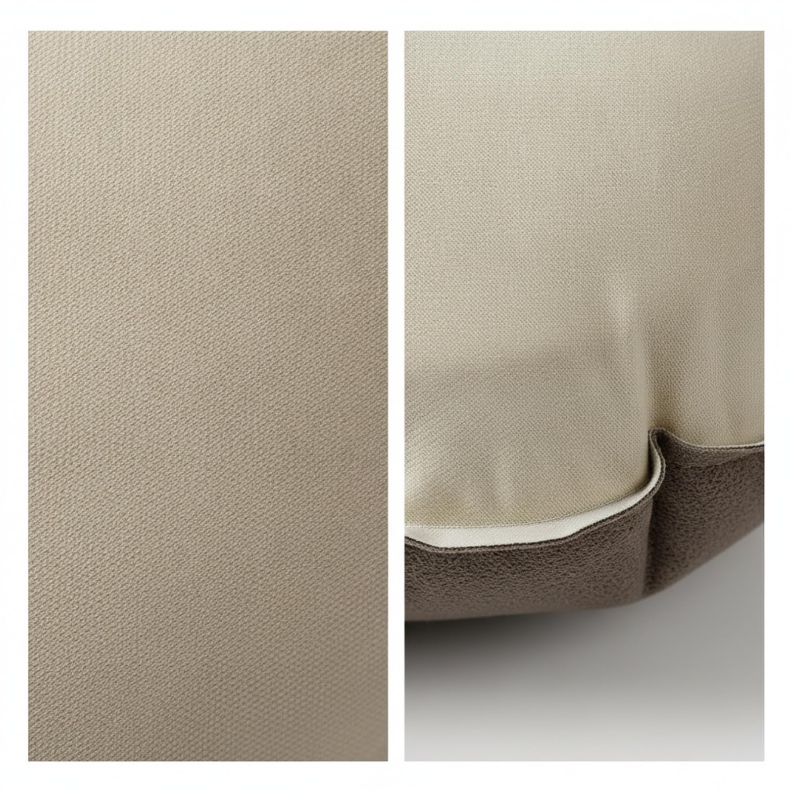 Qianly Almohada Inflable Camping Portátil Almohada Viaje Inflable Ligera para Campistas, Mochileros, Viajes, Oficina, Beige