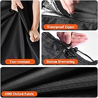 Vista 3 de Cubierta de estación de dominadas, cubierta a prueba de polvo para estación de dominadas/estación de barra de inmersión para exteriores, estante