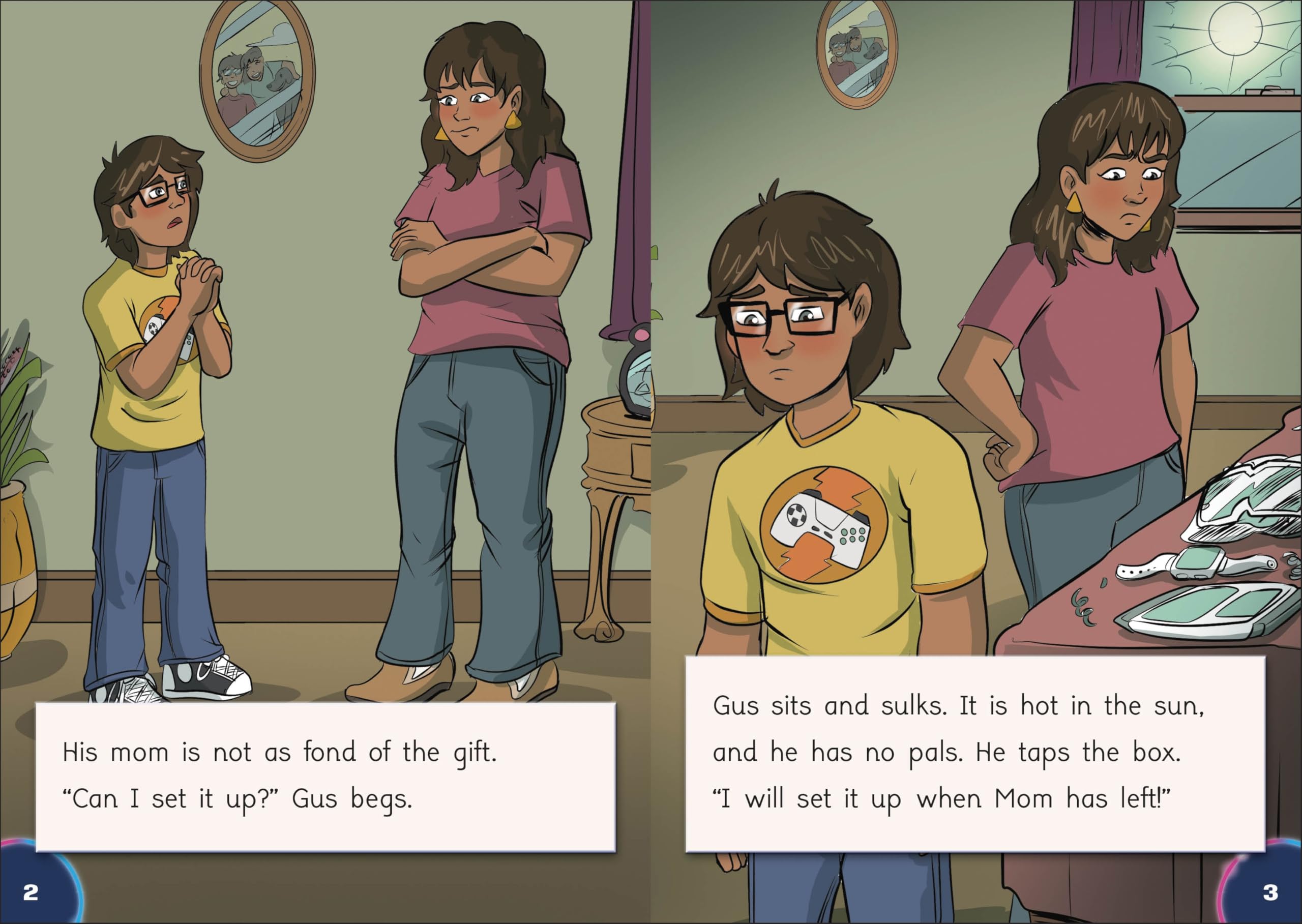 Phonic Books Get Out of the Game: Decodable Books for Older Readers (CVC, Consonant Blends and Consonant Teams) (Phonic Books Catch-Up Decodable Readers) - Image 3