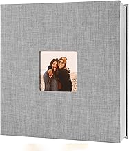 KRENZ 40 Pages DIY Scrapbook Album Scrap Book Kit Scrapbooking Kit Vintage Journal Scrapbook Pack Album Craft Paper Wedding And Anniversary Photo Album Family Scrapbooking Supplies