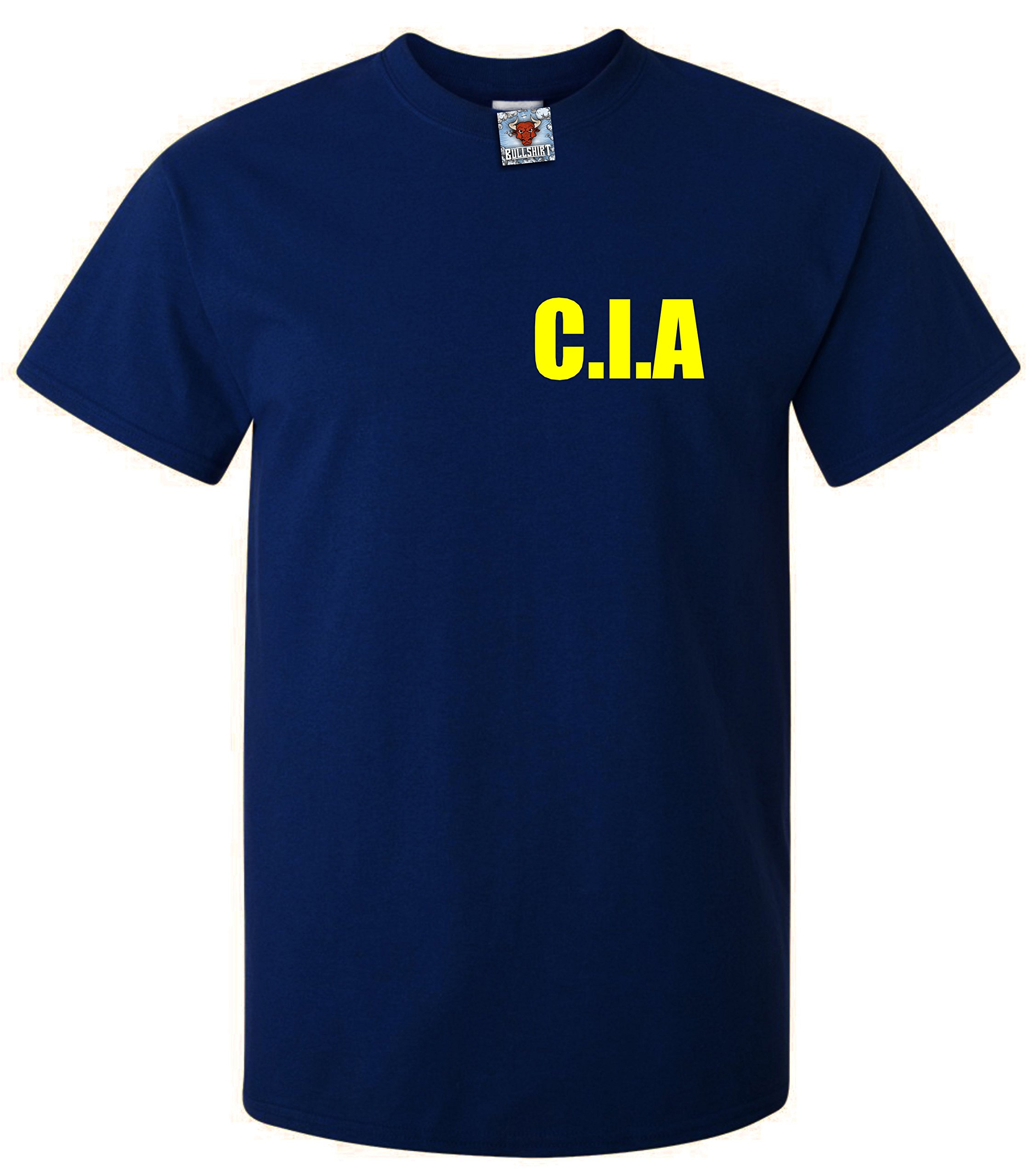 Reality Glitch Men's Navy Blue 'S C.i.a T-Shirt