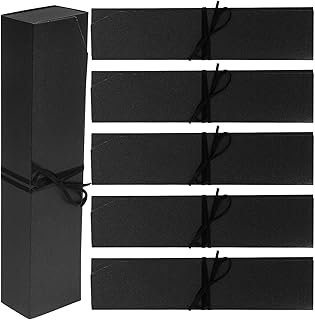 ERINGOGO トリュフボックス 6グリッド チョコレートギフトボックス 空箱 マカロンボックス キャンディー収納 プレゼント用 24×5.5×3.5Cm