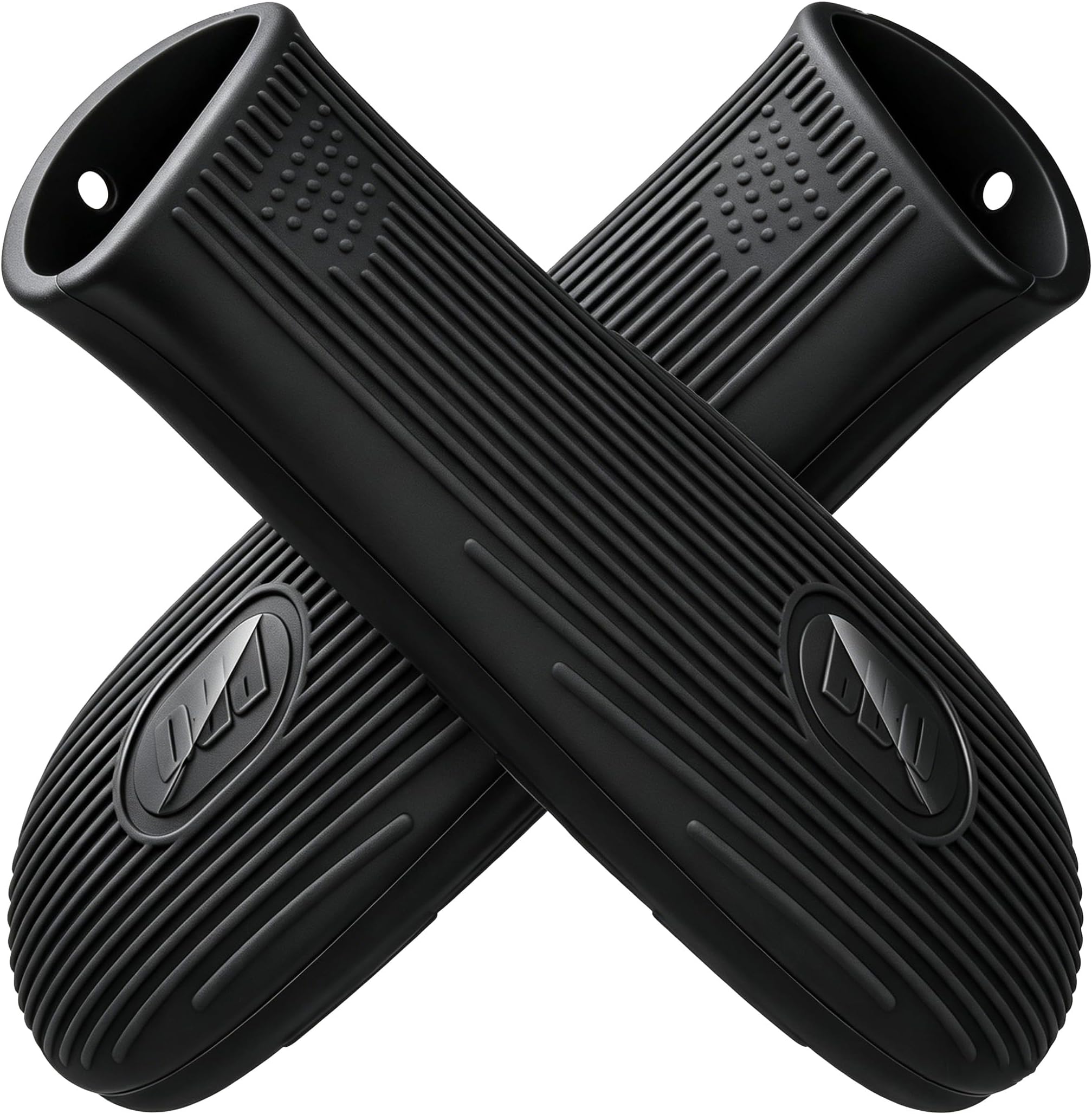 Cbiumpro 2-Pack Cast Iron Handle Cover, Silicone Heat Resistant Hot Cast Iron Skillet Pan Handle Covers Holder Sleeve
